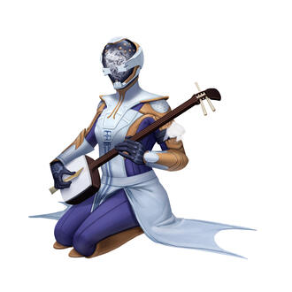 Destiny 2 Warlock for an art collaboration