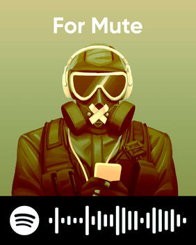 Personalized Mute Playlist Cover