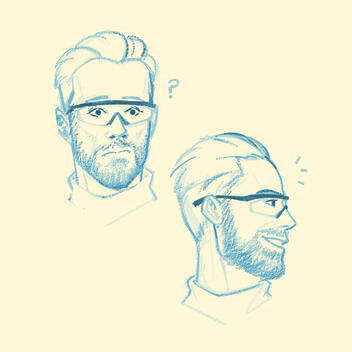 Sketches of Alejandro Vargas from MW22