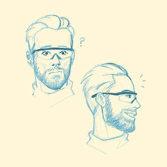 Sketches of Alejandro Vargas from MW22