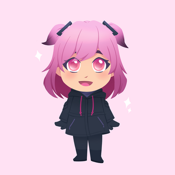 Lineless Chibi Commission for Han